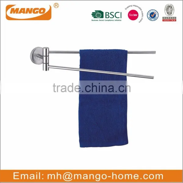 Dual Tier Chrome Plating Metal Wash Basin Storage Rack photo-6