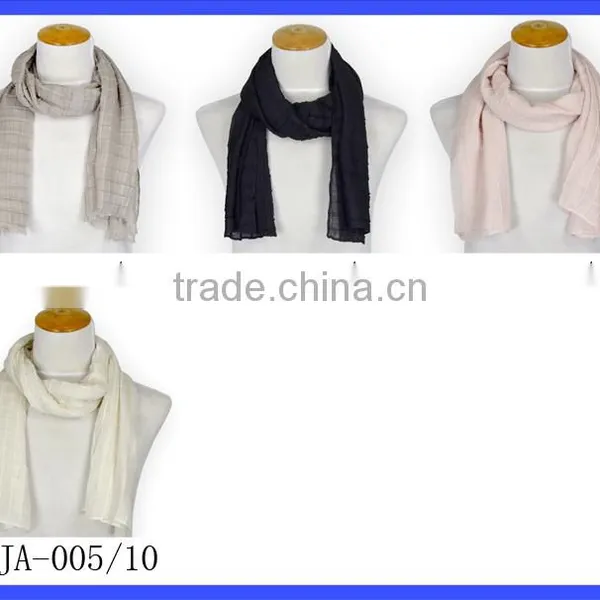 Wholesale New Style Pashmina Cashmere Soft Cotton Hot Pink Scarf Pashmina photo-6