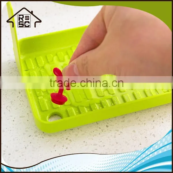 NBRSC Kitchen Plastic Rack Organizer Caddy Storage Sink Utensils Holders photo-6