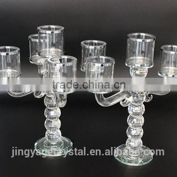 Clear Glass Wedding Votive Candle Holders photo-6