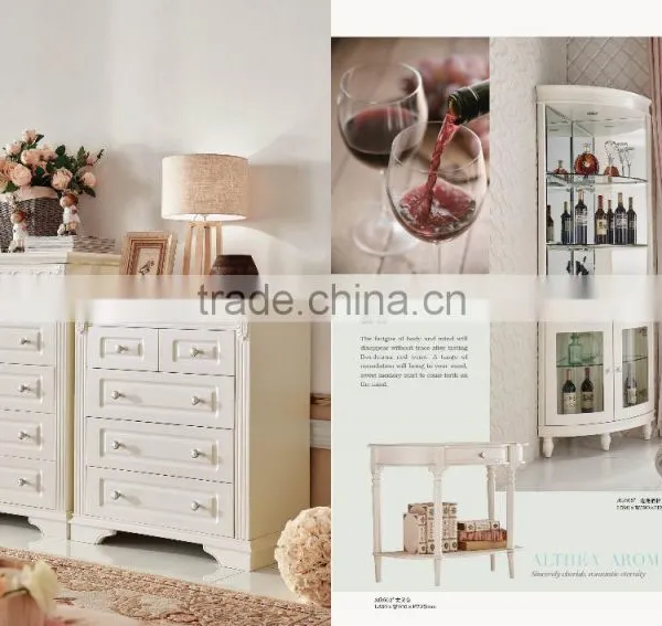 MJ651# Trendy White Painted Children Bedroom Wood Furniture photo-4