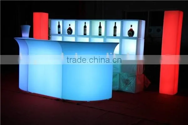 Modern Led Mini Bar Counter Led Bar Table, Led Lighted Furniture photo-2