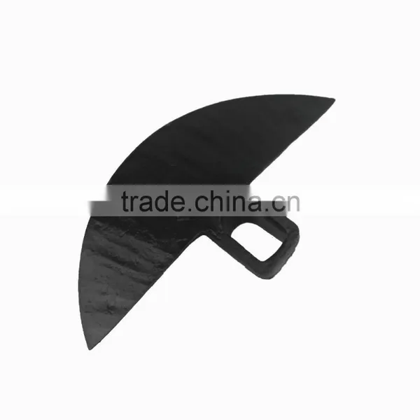 Black Surface Treatment Half Moon Hoe Garden Tools photo-2