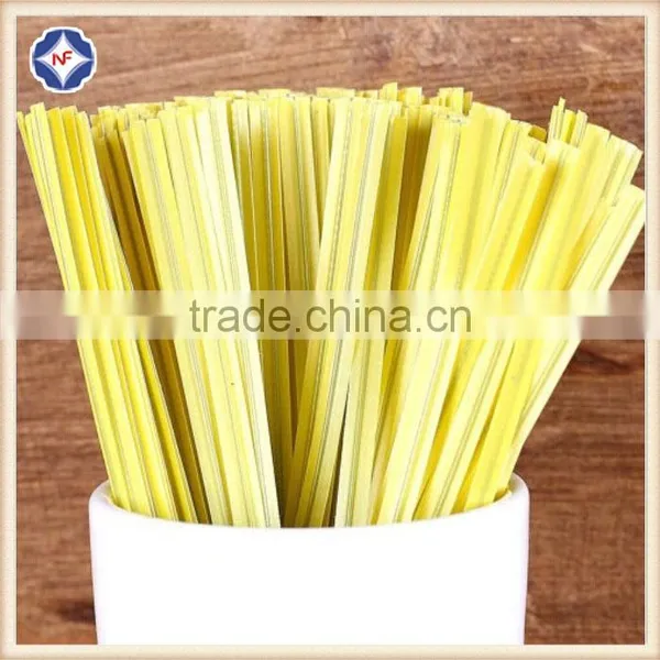 Bread Bag Closure Plastic Coated Single Wire Twist Tie photo-6