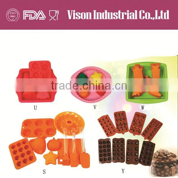 100% Eco-friendly Silicone Cookware Set With SS Handle photo-3