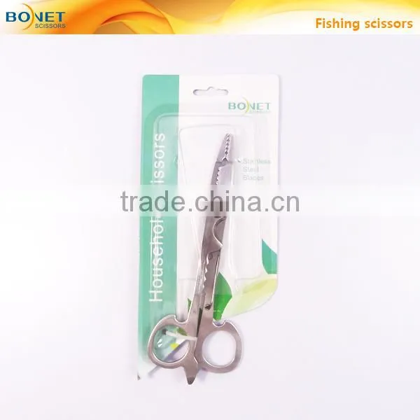 S91004 LFGB Certificated 6-1/4" Stainless Steel Fish Line Scissors photo-6