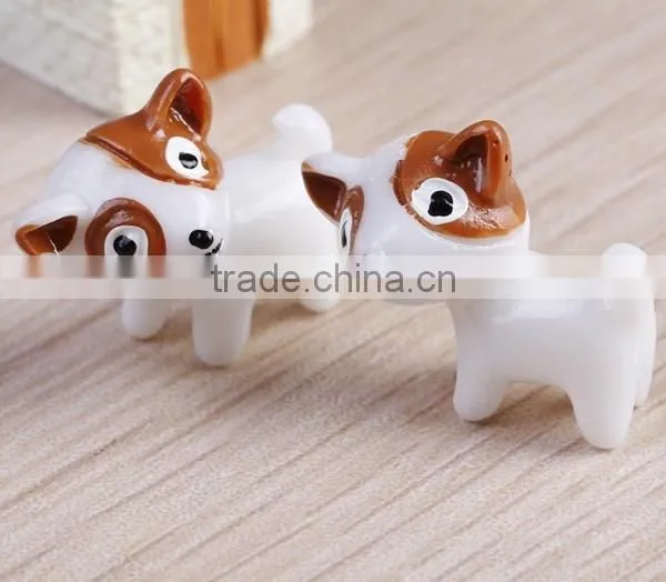 Mini CUTE Fashional Resin Decoration, Mini Resin Cartoon Dog Micro Landscape Furnishing Articles photo-3