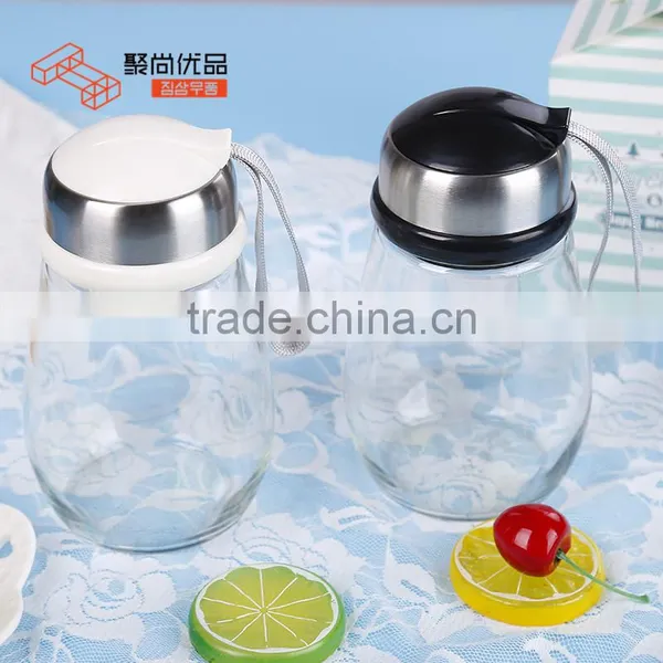 L00052 2017 High Quality Stylish Design Custom Penguin Shape Pyrex Heat-Resistant Clear Glasses Bottles photo-6