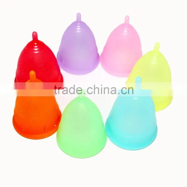 FDA Approved Soft Silicone Menstrual Cup for Medium Flow photo-3