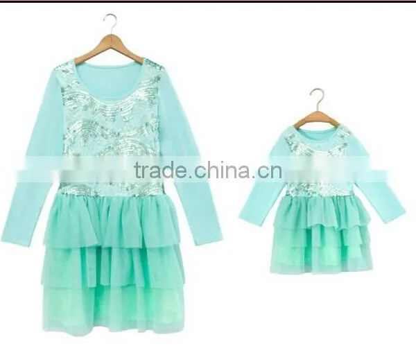 Mommy and me Dress Chirdren Frocks Designs New Model Dress photo-2