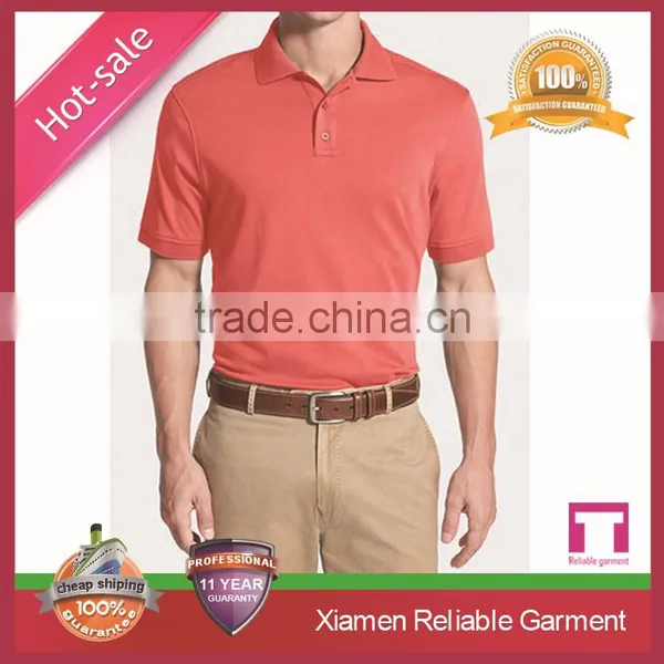 2016 OEM New Arrival Attractive Embroidery Double Mercerized Cotton Polo Shirt China Supplier photo-4