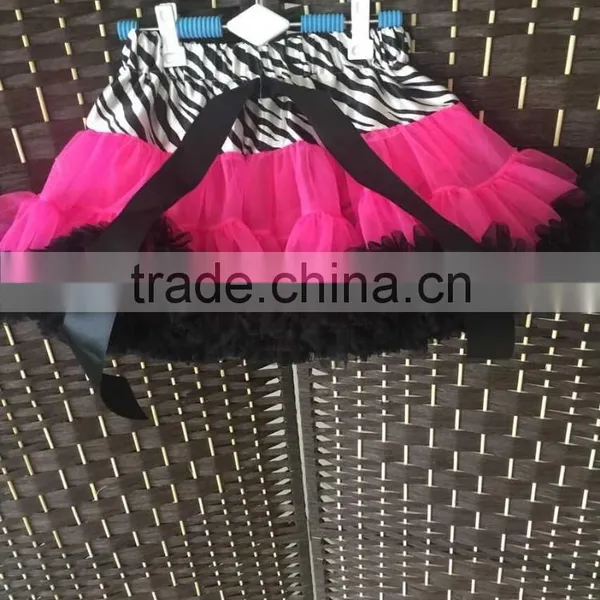 Teen Girl Fluffy Tulle Pettiskirt Dance Party Skirt Baby Tutu Skirt New Baby Kids Girls Satin With Nylon Dancewear Tutu
