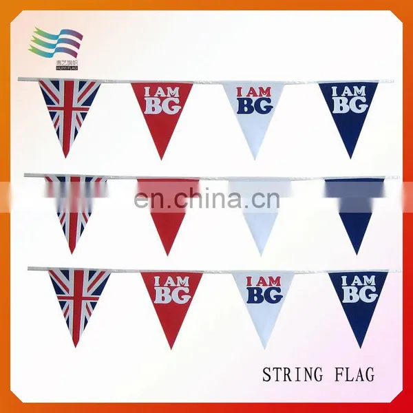 Cheap Hanging Triangle Flags on String photo-2
