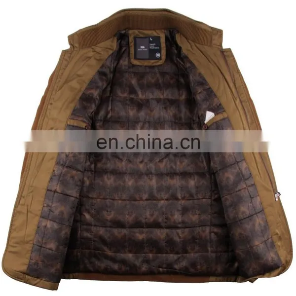 Latest Vogue Mens Thick Padded Stylish Cotton Military Parka Coat photo-2