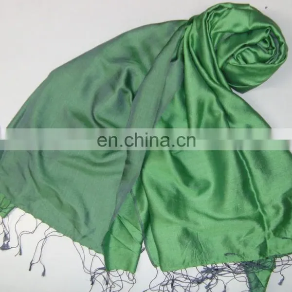 Double Face Satin Water Pashmina Shawl photo-2