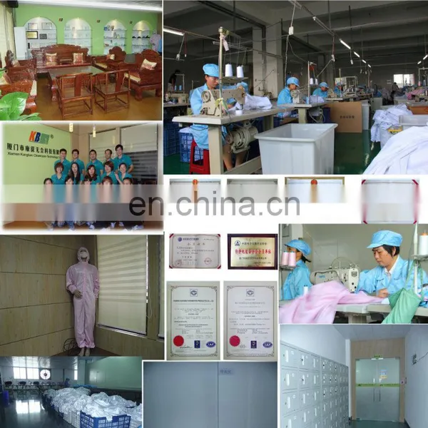 Antistatic Fabric Polyester Cloth for Cleanroom Wiper Factory Material 140gsm photo-4