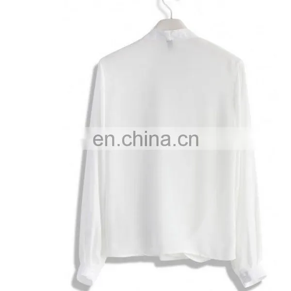 Minimal Chic Wrapped Top in White photo-3
