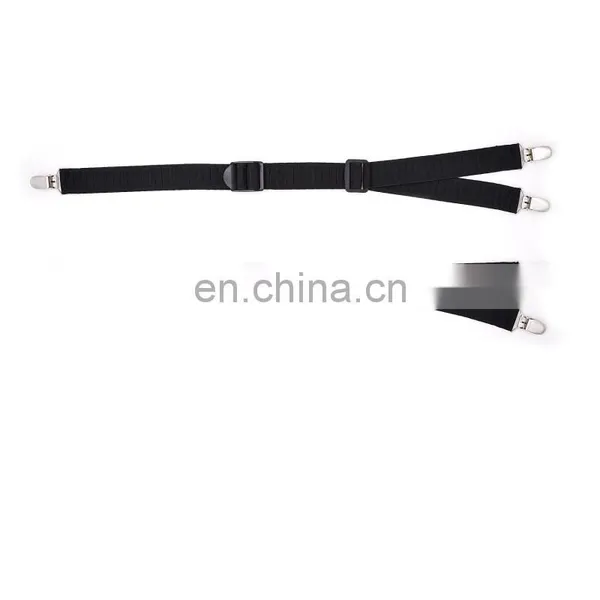 2017 Yiwu Longkang Wholesale Fashion Metal Button Stretching Shirt Stays Adjustable Size Suspender Most Protective Garter Belts photo-4