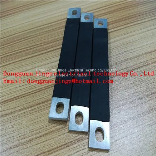 Insulated Copper Foil Soft Connector Black Color photo-2
