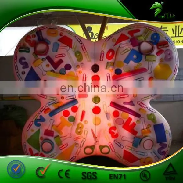 Inflatable Flying Butterfly Shape Inflatable Animal Backpack Balloon Inflatable Insect Led Lighting Decoration photo-3