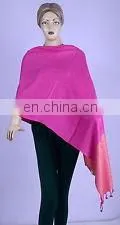 Cashmere Silk Wool Pashmina Scarf Shawl Wrap Cape Paisley Reversible Scarf Wool Blend Long Scarf Tassels Warm Scarves Indian photo-3