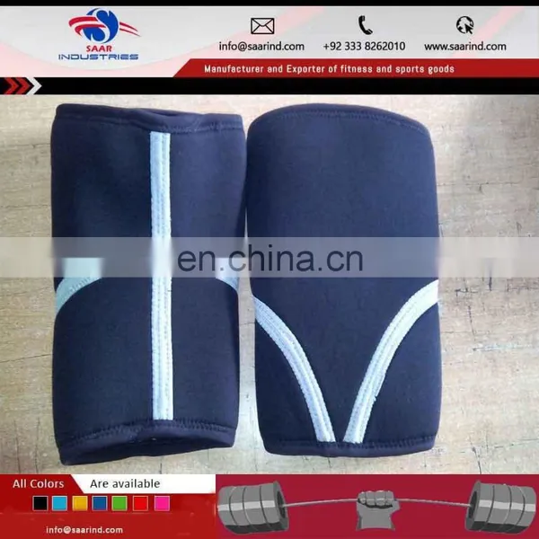 HOT Promotion Customized LOGO Silicon Printed Free Shipping Custom Neoprene Knee Sleeve photo-4