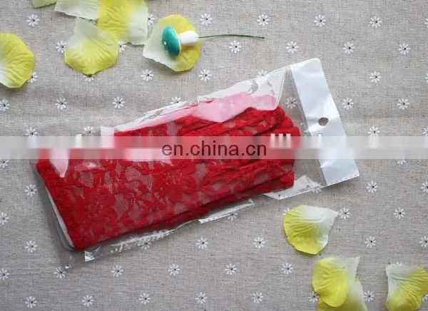 Women's Sexy Black Red White Ivory Wrist Length Wedding Hand Gloves Driving Short Lace Bridal Gloves photo-4