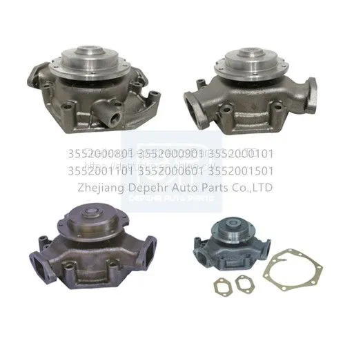 3662005901 3662000401 Depehr European Tractor Cooling System MB Truck Aluminum Water Pump photo-3