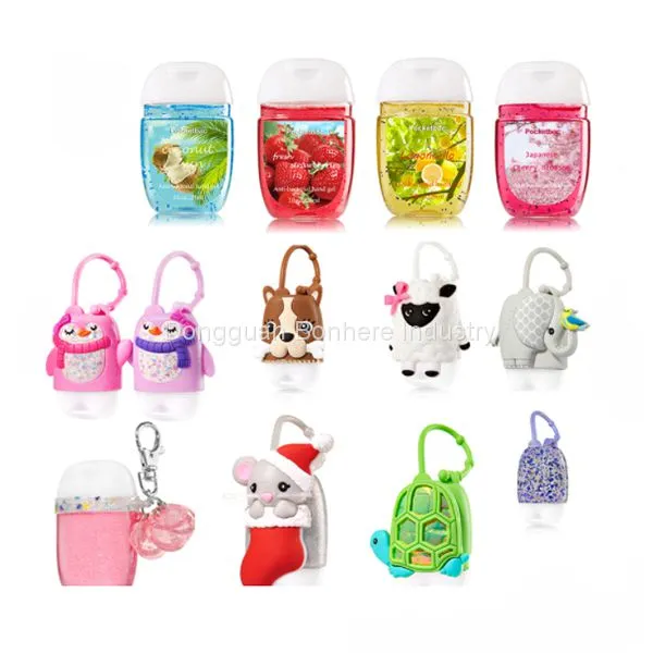 Promotion 30ml Hand Sanitizer Bottle Holder Silicone Pocketbac Holders photo-3