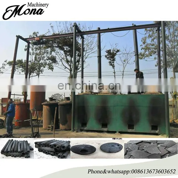 Good Quality Continuous Wood Sawdust Carbonization Furnace for Sale photo-2