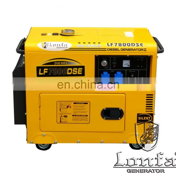 6.5kva Portable Silent Power Diesel Electric Generator photo-2