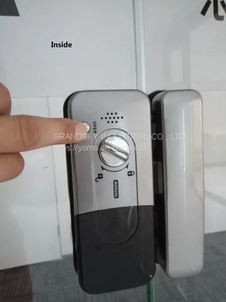 High Security And Quality Password Fingerprint Mechanical Key Door Intelligent Lock W5A photo-3