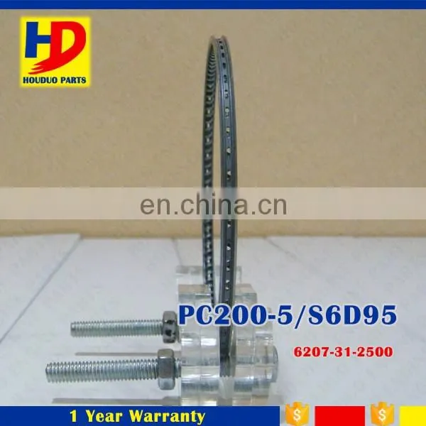Excavator PC200-5 Diesel Engine 6D95 Piston Ring 6207-31-2500 S6D95 photo-6