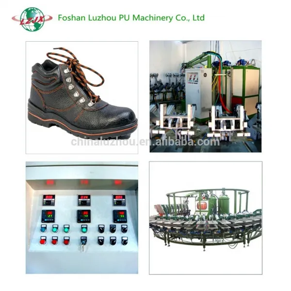 24/36/48/60/80 Work Stations Polyurethane pu Shoe Foaming Machine photo-3