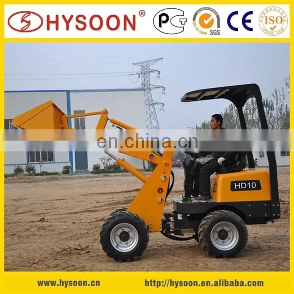 Taian Hysoon 4wd Chinese Affordable Articulated Mini Wheel Loader photo-7