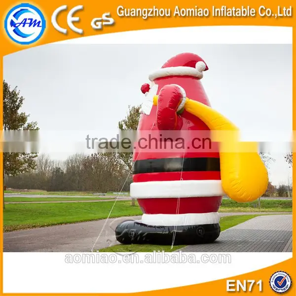 Outdoor Inflatable Yard Decorations Christmas 5m Inflatable Santa Clause photo-2