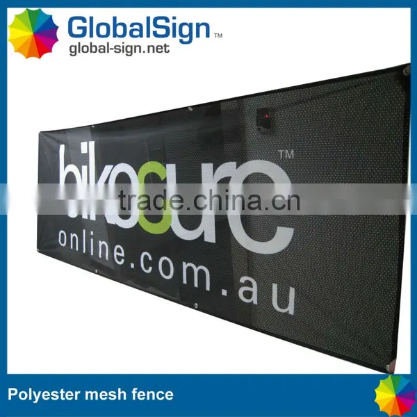 GlobalSign Sublimation Printed Polyester Mesh Fence for Sports photo-2