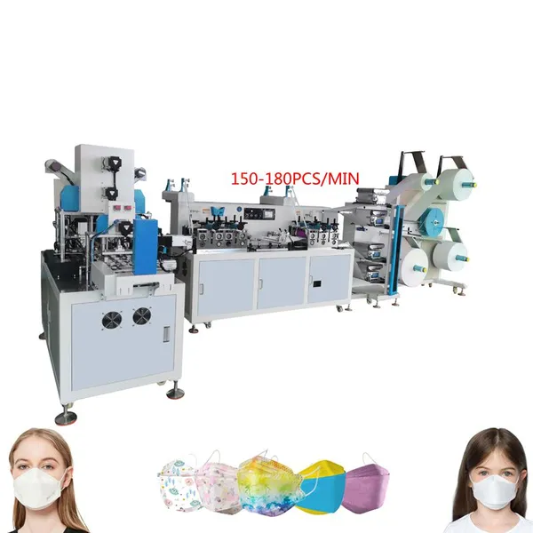 Mask Machine Production LineHigh-speed Kf94 Fish-shaped Mask Machine Mask Machine Production LineMade in China