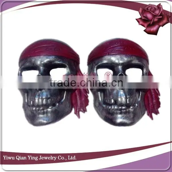 Cheap Fashion Plastic Masquerade Skull Party Face Masks photo-2