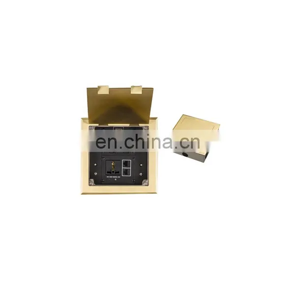 Golden Cable Network VGA Floor Plate Lifting Plug Socket Box photo-2