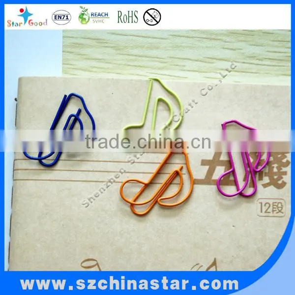 Lower MOQ Music Shaped Paper Clip Guitar Clip photo-5