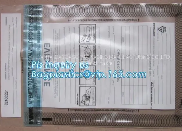ICAO Duty Free Packaging, STEBs Bags, Custom Airport Store, Retail Shop Security Bags, Tamper Evident Proof photo-3