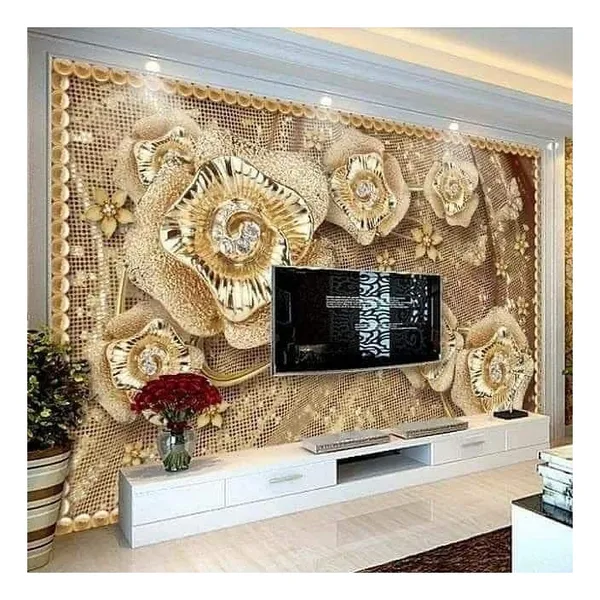 3D Wallpapers Home Decor Wallpaper For Walls Luxury Living Room Decoration Drop Ship photo-3