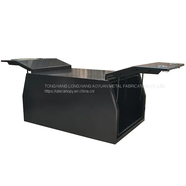 Tradesman Trailer Aluminum Trailer Cover Aluminum Ute Canopy Customized Making Truck Tool Box photo-5