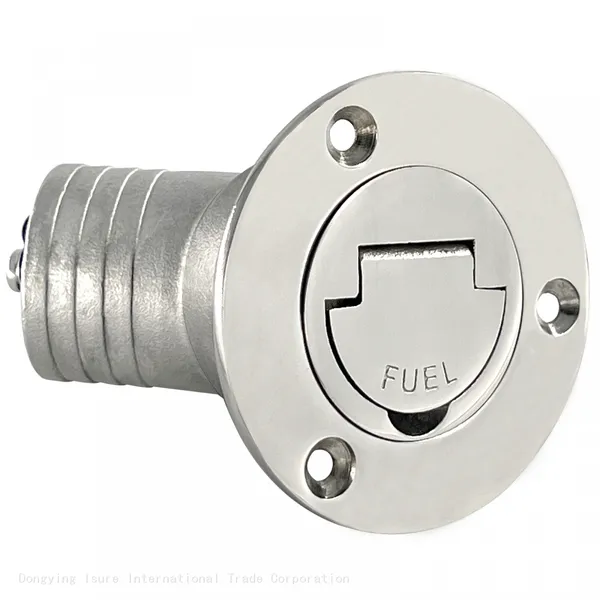 ISURE MARINE Deck Filler Marine Boat Yacht 316 Stainless Steel Deck Fill Fuel 1-1/2'' 38mm photo-3