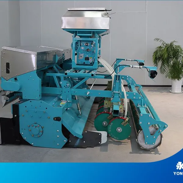 YXSF-03 12 Rows Seeding Fertilizing Machine With Rotavator, Disc Harrow and Land Roller photo-3