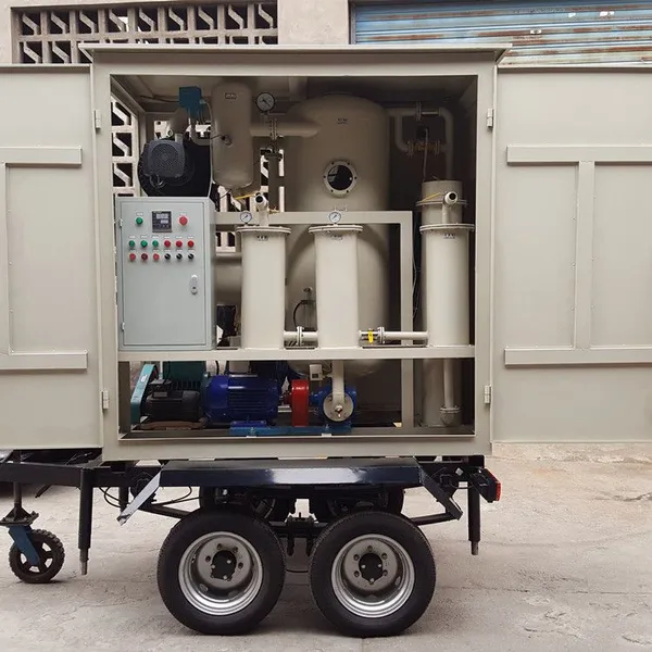 Double Stage Vacuum Transformer Oil Purifier photo-2