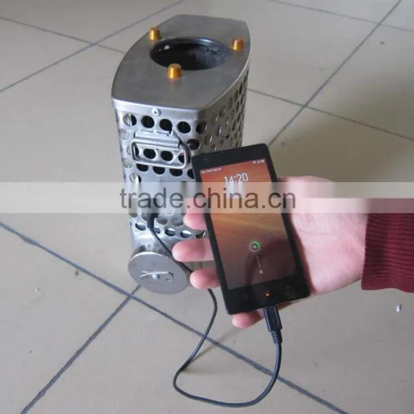 Lighting and Charging Cell Phone Thermoelectric Stove Generator Mini Size photo-4