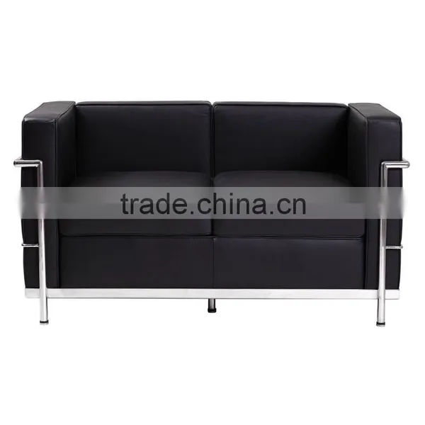 3 Seater LC2 Sofa Iconic Mid-century Designer Furniture photo-2