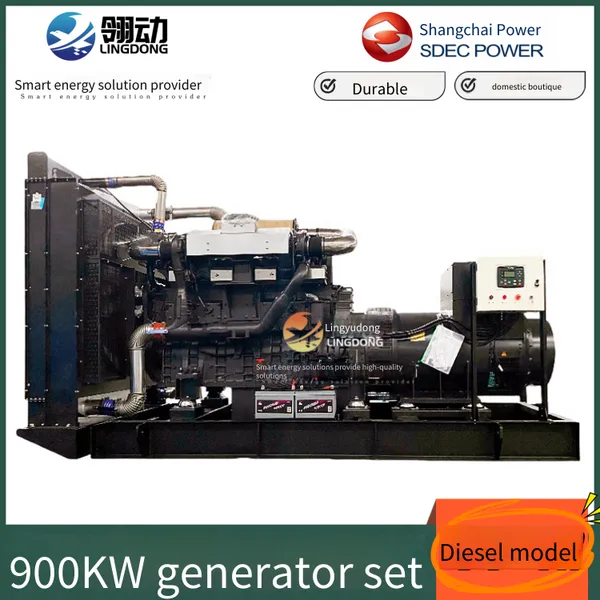 Shanghai Diesel Engine 6w Series High-power Power Unit, 900kw Diesel Generator Set With Low Vibration and High Reliability photo-3